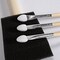 50 Pack 0.5"-2" Different Size Assorted Foam Brush Set Wood Handle Paint Brush Set- Lightweight, Durable, Great for Acrylics, Stains, Varnishes, Crafts